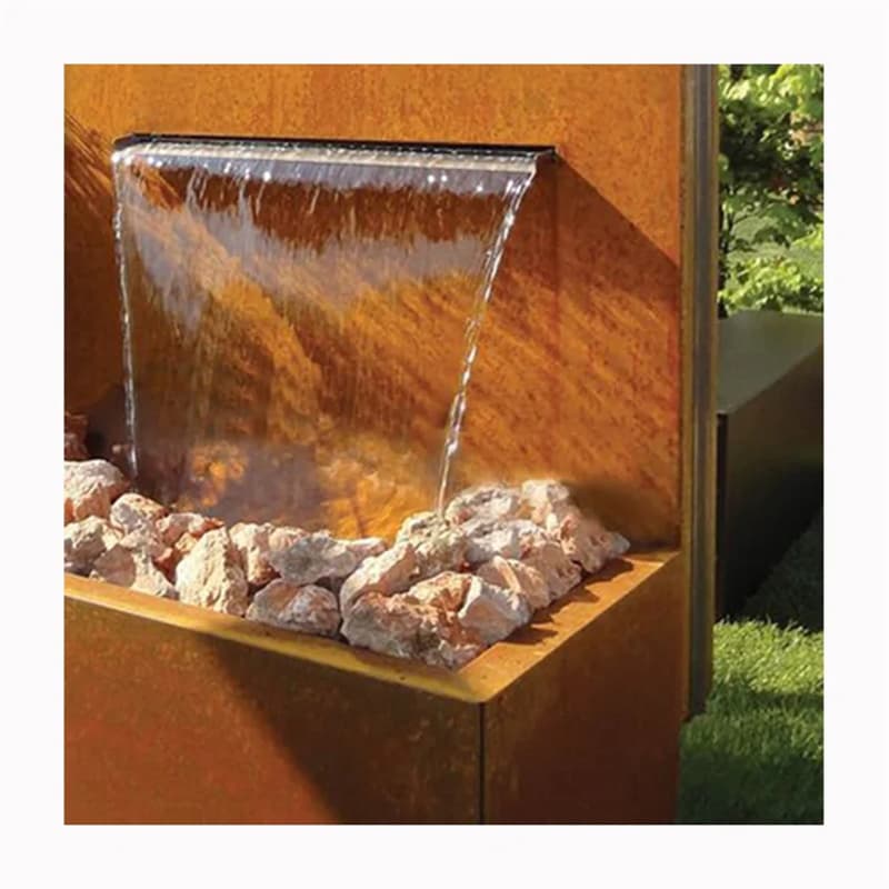 European style Water Feature For Backyard Ideas